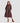 Poplin and Co. - Pomegranates Printed Flared Pocket Shirt Dress - M