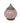 LANTERN LED ROUND PINK